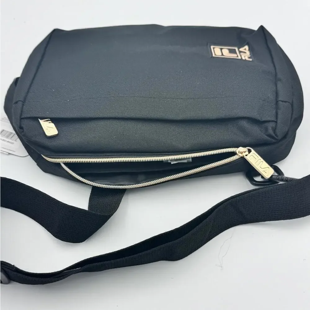 Calistoga Sling Black, Gold-Tone Women\'s Bag Fila Calistoga Sling Sling Black, Gold-Tone Women main image 2